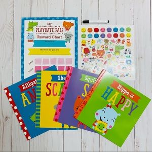 NWOT Playdate Pals Emotions Book Set